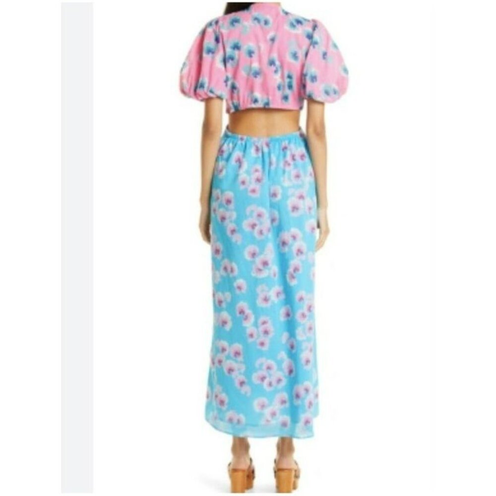 Banjanan Mariana New NWT Maxi Dress In Floral Bright Size Medium Woman’s - Picture 2 of 12